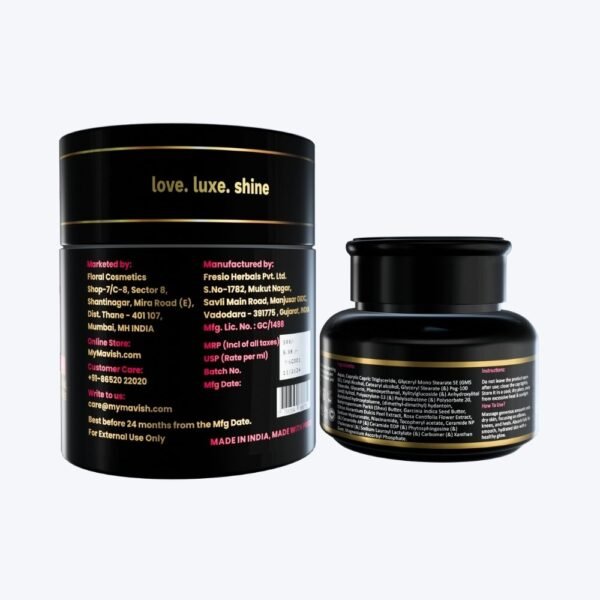 MAVISH’S Butterbliss Ceramide Rich For Body | Ceramide, Shea Butter, Hyaluronic Acid With Niacinamide, Rosa C Flower Extract & vitamin E Combination Skin | Deep Moisturization & Hydration | 50gms - Image 3