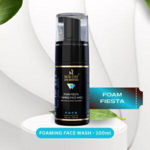 Mavish's Foam Fiesta Foaming Face Wash 100ml | With Soothing Green Tea Extract for Men & Women
