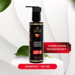 MAVISH Luxe Essentials Hairvana Rosemary Shampoo | Infused With Hydrolyzed Keratin, Collagen & Wheat Protein, Argania Spinosa Extract & Rosemary Oil | 200ml