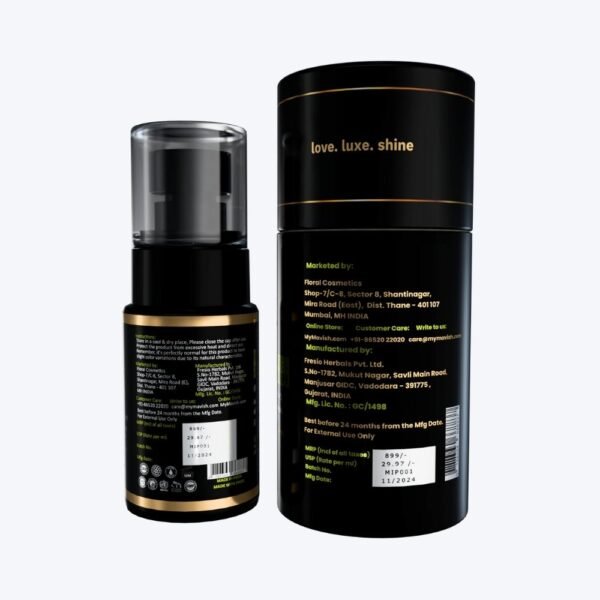 MAVISH's Glow Genesis Illuminating Serum | Blush Pink with SPF 45 | For Bright & Glowing Face | Niacinamide, Hyaluronic Acid & Pine Bark Extract | 30 Ml - Image 4