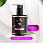 MAVISH Scrub Sensations Lactic Shower Gel with Scrubbing Beads, Lactic Acid & PH-Balanced Formula | 200ml