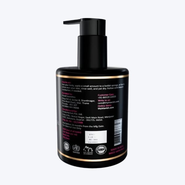 MAVISH Scrub Sensations Lactic Shower Gel with Scrubbing Beads, Lactic Acid & PH-Balanced Formula | 200ml - Image 3