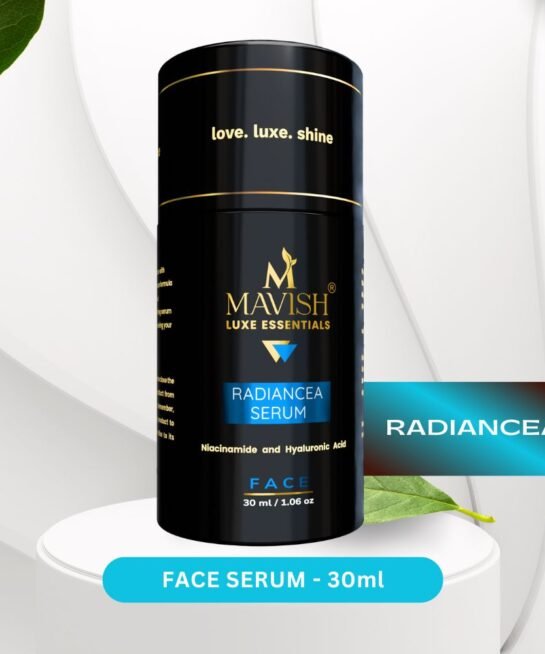 MAVISH Luxe Essentials Radiancea Serum 30 ml | Niacinamide amd Hyaluronic Acid | Men & Women